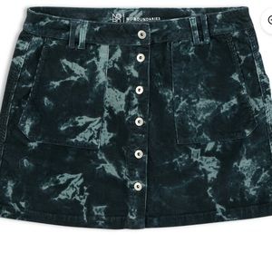 No boundaries corduroy skirt